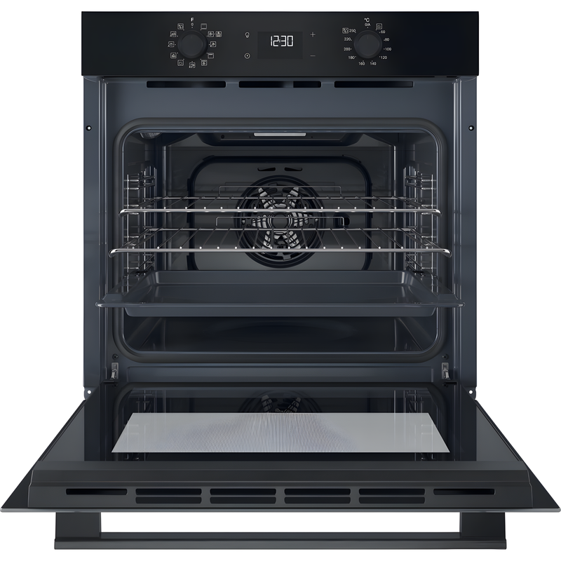 Hotpoint HO 458H B UK - Black Single Oven - 71L - A+ Energy