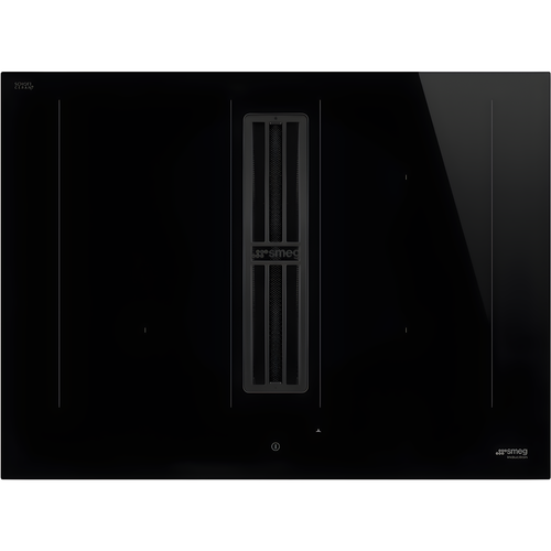 Smeg HOBD472D2 - Black 80cm Vented Induction Hob - 4 Zones - A+ Energy Rating