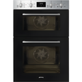 Smeg DOSF400B - Stainless Steel Double Ovens - 105L Capacity - A Energy Rating
