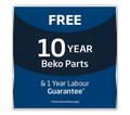 BEKO FDC6731S - Silver 60cm Freestanding Electric Ceramic Cooker - 69L Main Oven - A Energy
