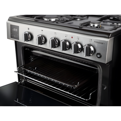 Rangemaster PROPL60NGFSS/C - Stainless Steel Gas Cooker - Double Oven - A+ Energy Rating