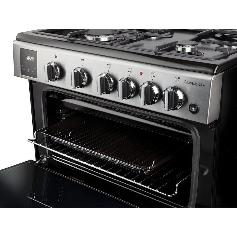 Rangemaster PROPL60NGFSS/C - Stainless Steel Gas Cooker - Double Oven - A+ Energy Rating