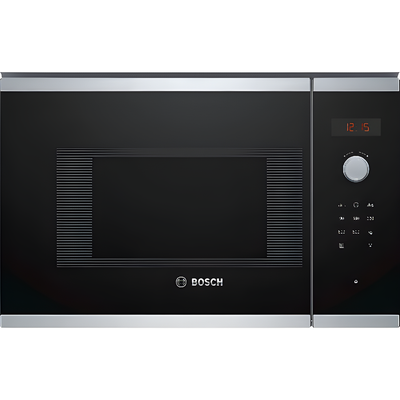 Bosch Series 4 BFL523MS0B - Stainless steel Built in Electric Microwave