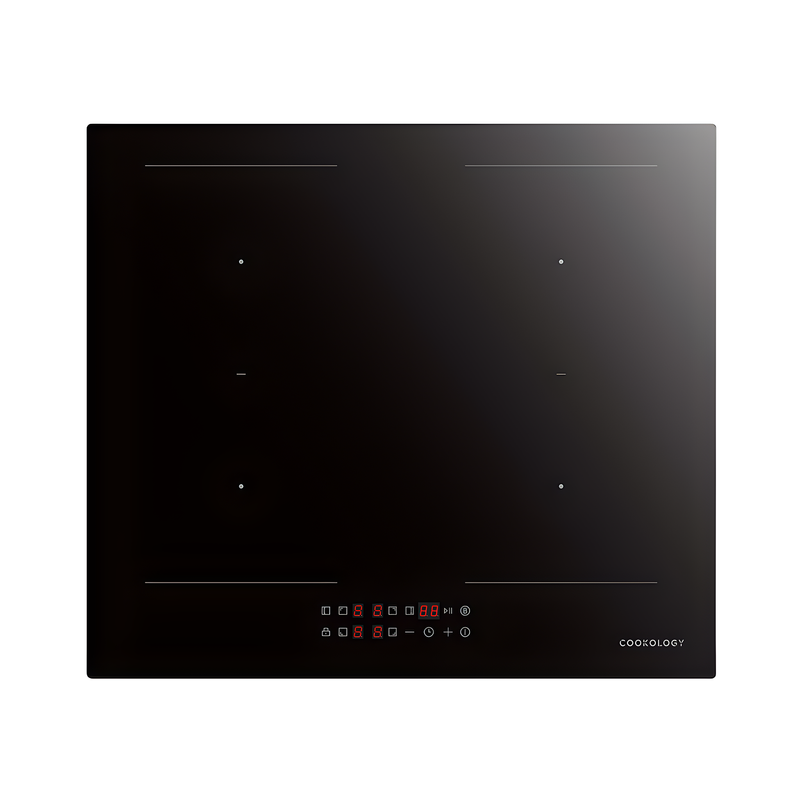 Cookology CIB600T2 - Black Induction Hob - 4 Zones