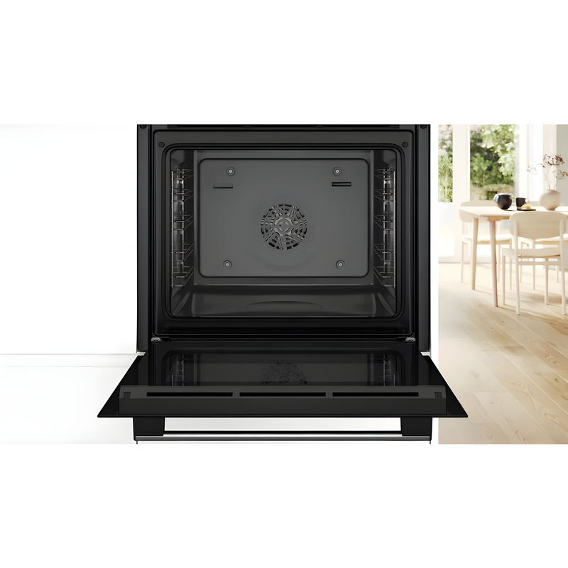 Bosch HQA534BS3B Series 4 Built-In Electric Single Oven - Stainless Steel - 71L Capacity - A+ Energy Rating