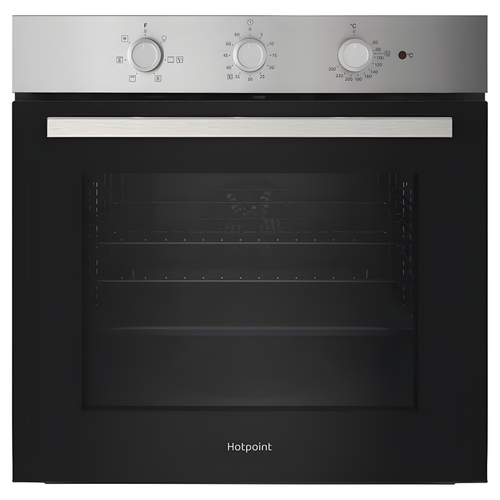 Hotpoint HO 235H X UK- Stainless Steel Single Oven - 71L - A Energy