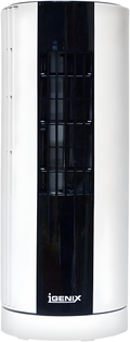 Igenix DF0021 - White/Black 12 Inch Tower Fan - 3 Speeds - 7 Hour Timer