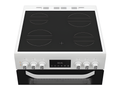 Hotpoint HTE6VDCW - White 60cm Electric Cooker - Ceramic Hob - A Energy