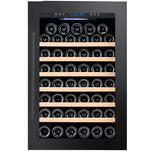 Cata UBICBKWC110 - Black Wine Cooler - 47 Bottles - F Energy