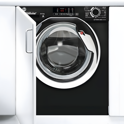 Hoover HBDS 485D1ACBE-80 - Black 8KG/5KG Washer Dryer - 1400 RPM - E energy