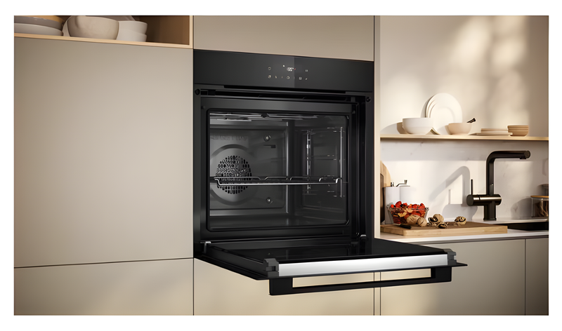 Neff B2CCJ7AK0B - Black Built-in Single Oven - 71L - A+ Energy