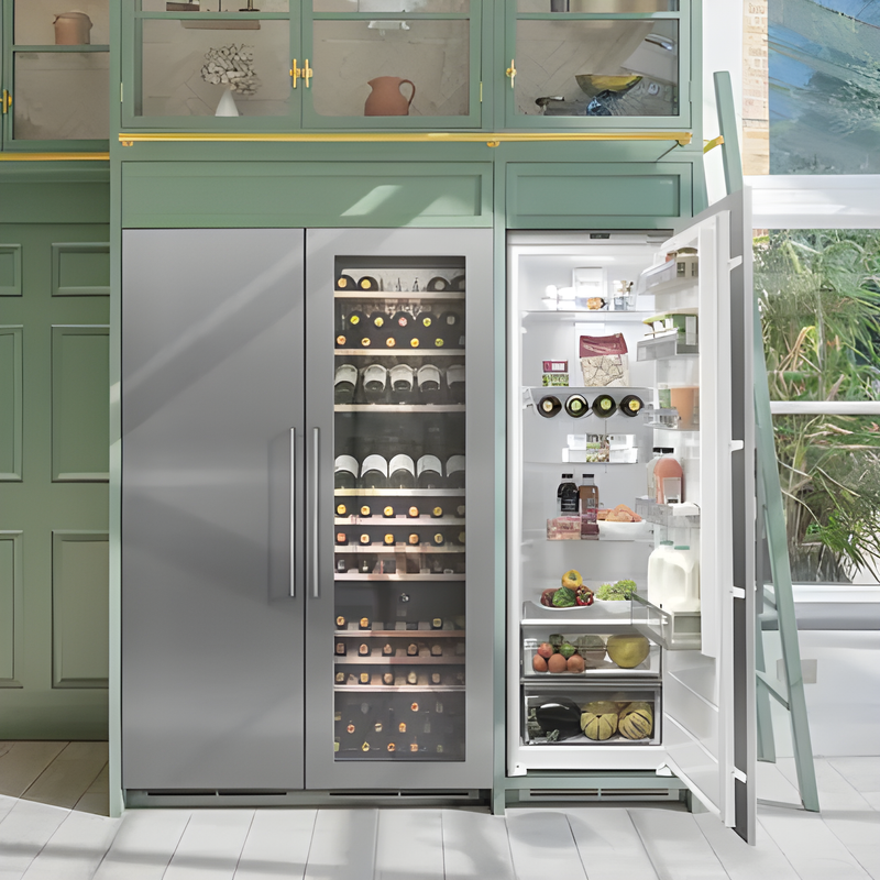 Caple WC1792 - Stainless steel 89 Bottle Capacity Wine Cooler - G energy