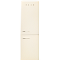Smeg FAB32RCR6UK - Cream 60/40 Retro Fridge Freezer - 331L Total Capacity - C Energy Rating