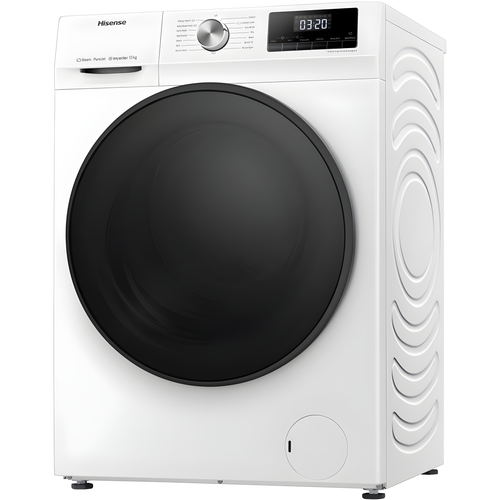 Hisense WFQA1214EVJM - White 12KG Washing Machine - 1400 RPM - A energy
