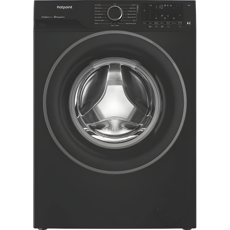 Hotpoint HB93WBCAREUK - Black 9KG Washing Machine - 1400RPM - A energy