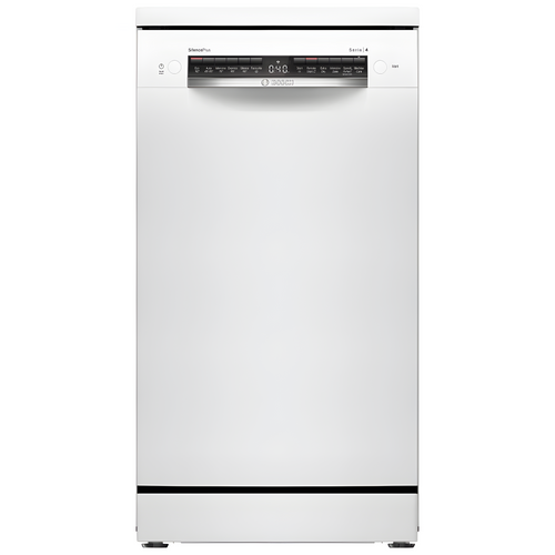 Bosch SPS4HMW49G - White Freestanding Dishwasher - E energy