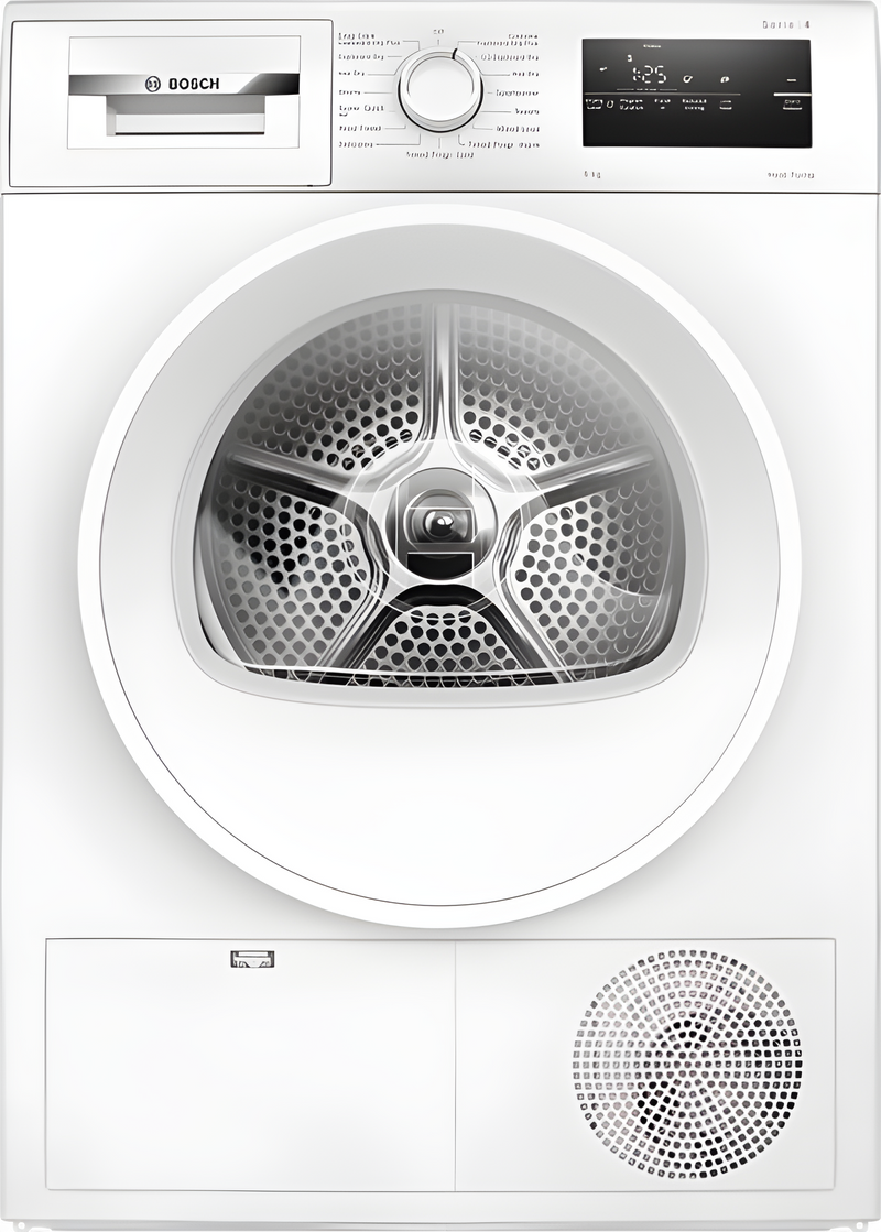 Bosch WTH85225GB - White 8KG Heat Pump Condenser Dryer - A++ energy