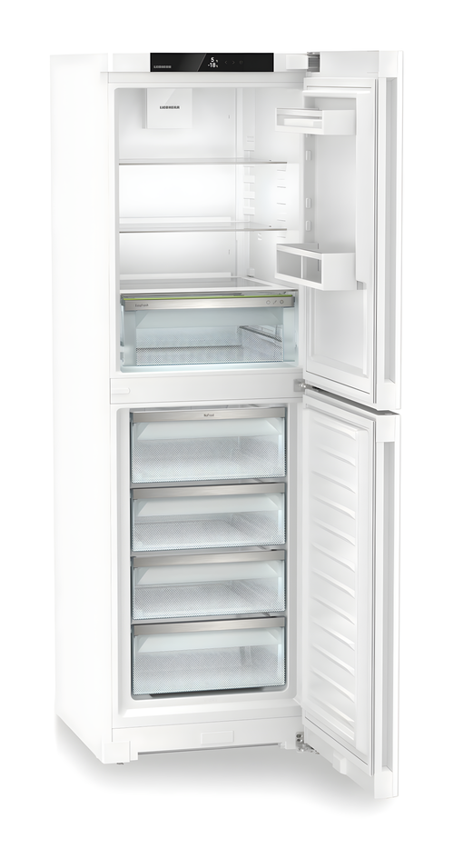 Liebherr CND5204 - White Freestanding Frost Free Fridge Freezer - D energy