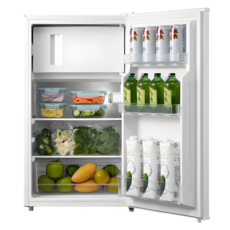 Midea MDRD125FGE01 - White Under Counter Fridge - 80L - E Energy