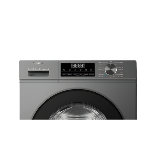 Teknix TK3W814XS - Silver 8KG Washing Machine - 1400 RPM - A energy