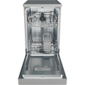 Hotpoint HP2FE10CS90SUK - Silver 10 Place Setting Slimline Dishwasher - 49dB - E Energy Rating