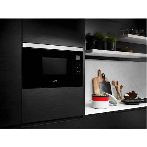 AEG MBB1756DEM - Black Built in Electric Microwave