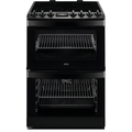 AEG CCB6741MCB - Black Double Electric Cooker - 73/39L Capacity - A Energy Rating