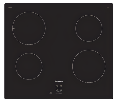 Bosch Series 2 PUG61RAA5B - Black 4 Zone Induction Hob