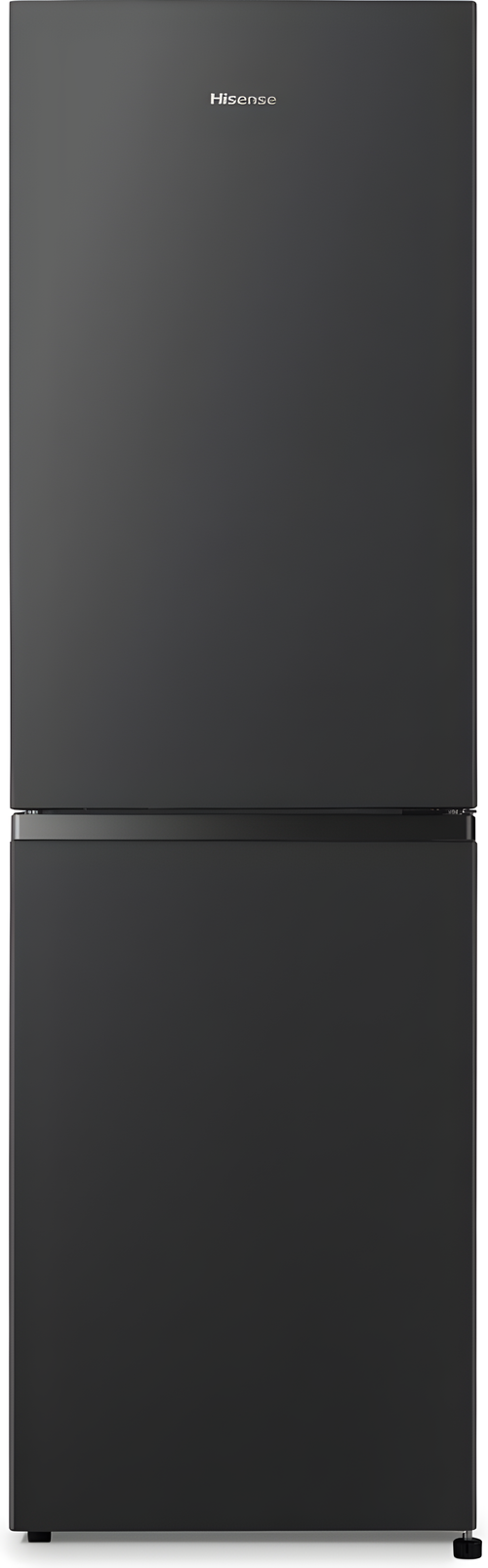 Hisense RB327N4ABD - Black/Stainless Steel Fridge Freezer - 55cm 50/50 Total No Frost - D Energy