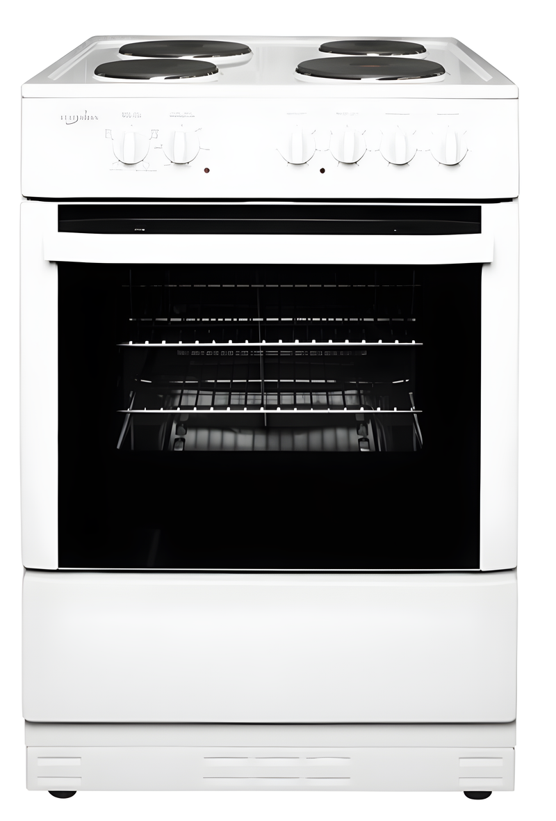 Statesman NAPIER60EW - White 4 Zone Electric Cooker - A energy