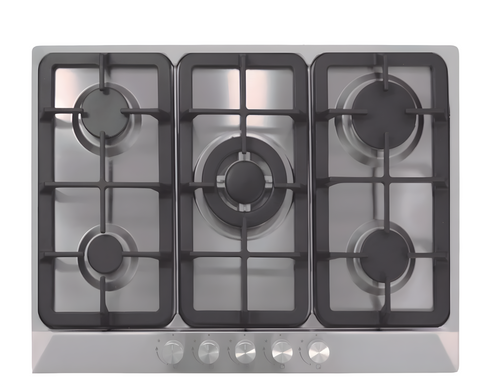 Cata UBGHDFFJ70.1 - Stainless Steel 70cm Gas Hob - 5 Burners