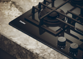 Haier HAVG6BF4TBPB - Black Gas on Glass Hob - 60cm 4 Zone
