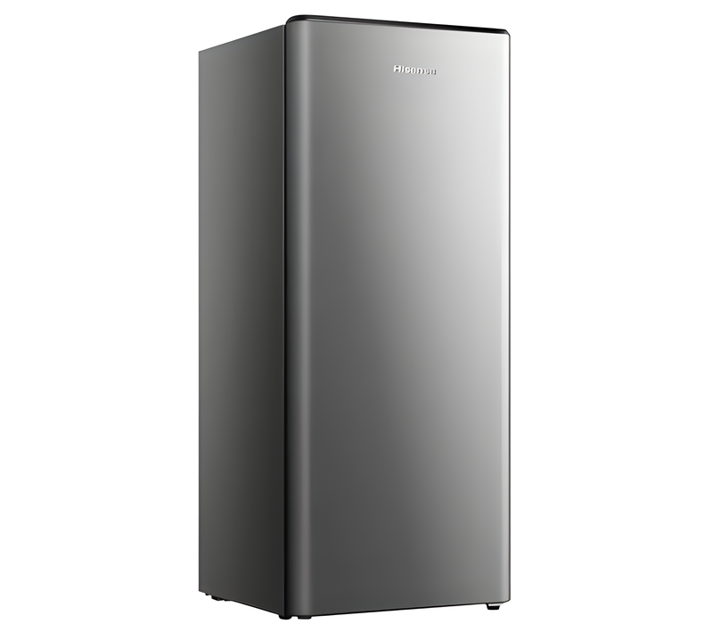 HISENSE RR220D4BDE - Silver Fridge - 150L Capacity - E Energy Rating