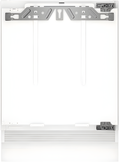 Liebherr UIK1514 - White Under Counter Integrated Fridge with Icebox - Fixed Hinge - E Rated