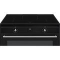 Smeg CX91IMBL - Black 90cm Range Cooker - 115L Induction - A Rated