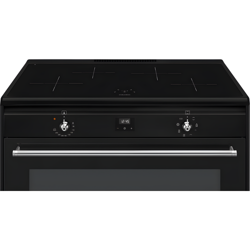 Smeg CX91IMBL - Black 90cm Range Cooker - 115L Induction - A Rated