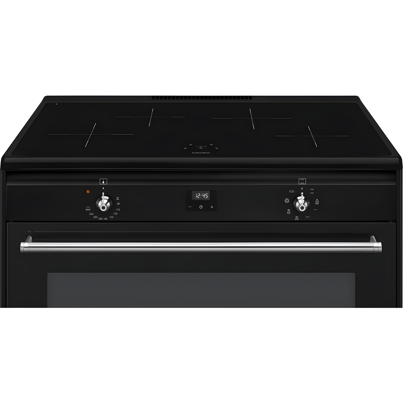 Smeg CX91IMBL - Black 90cm Range Cooker - 115L Induction - A Rated