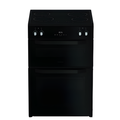 Hotpoint HDME6VDC2AB - Black 60cm Double Oven Electric Cooker - Ceramic Hob - A Energy