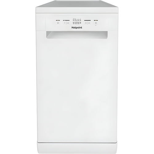 Hotpoint HP2FD10CS90WUK - White Freestanding Slimline Dishwasher - 10 Place Settings - D Energy