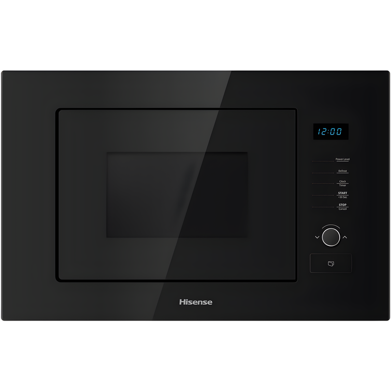 Hisense HB20MOBX5UK - Black 20L Built-In Microwave - 800W