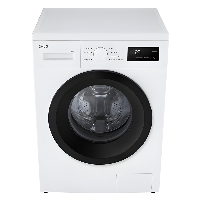 LG F4A10S8NWK - White 8KG Washing Machine - 1400 RPM - A energy
