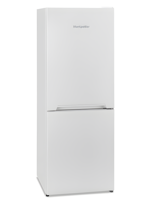 Montpellier MFF155EW - White Freestanding 60/40 Frost Free Fridge Freezer - E energy