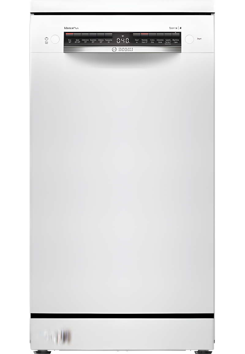 Bosch SPS4HMW14G - White 45cm Slimline Dishwasher - 10 Place Settings - D Energy Rating