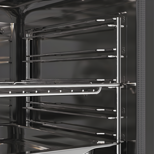 Hoover HO6 S5G3YTX - Black with Stainless Steel Single Oven - 78L - A++ Energy