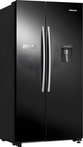 Hisense RS741N4WBE - Black American Fridge Freezer - 578L - E Energy Rating