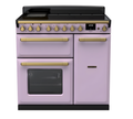 Rangemaster ESDL90EIPHTH/AB1 Estel Deluxe 90cm Induction Heather/Antique Brass