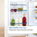 Bosch KIR81VFE0G - White 310L Integrated Larder Fridge - Super Cooling - E energy