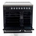 Tesla T90DCRCB - 90cm Double Cavity Electric Range Cooker