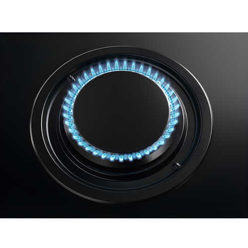 AEG HDB95623NB - Black 5 Zone Dual Fuel Hob