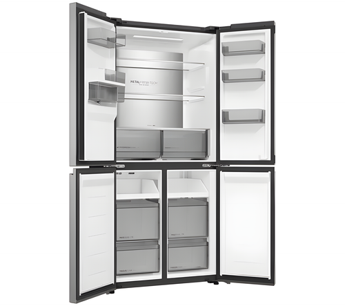 Haier HCR58S18CWMM - Inox American Fridge Freezer - 523 Litres - C Energy
